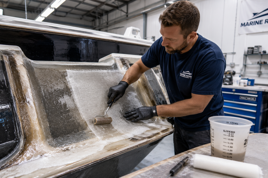 What is the average cost of boat repair?