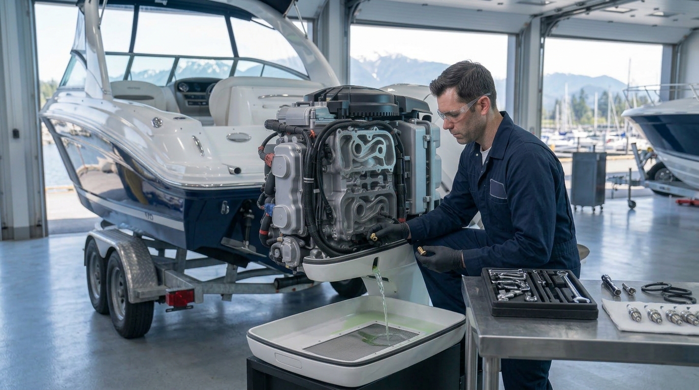 Boat Winterization (I/O & Stern Drive) Service delta 