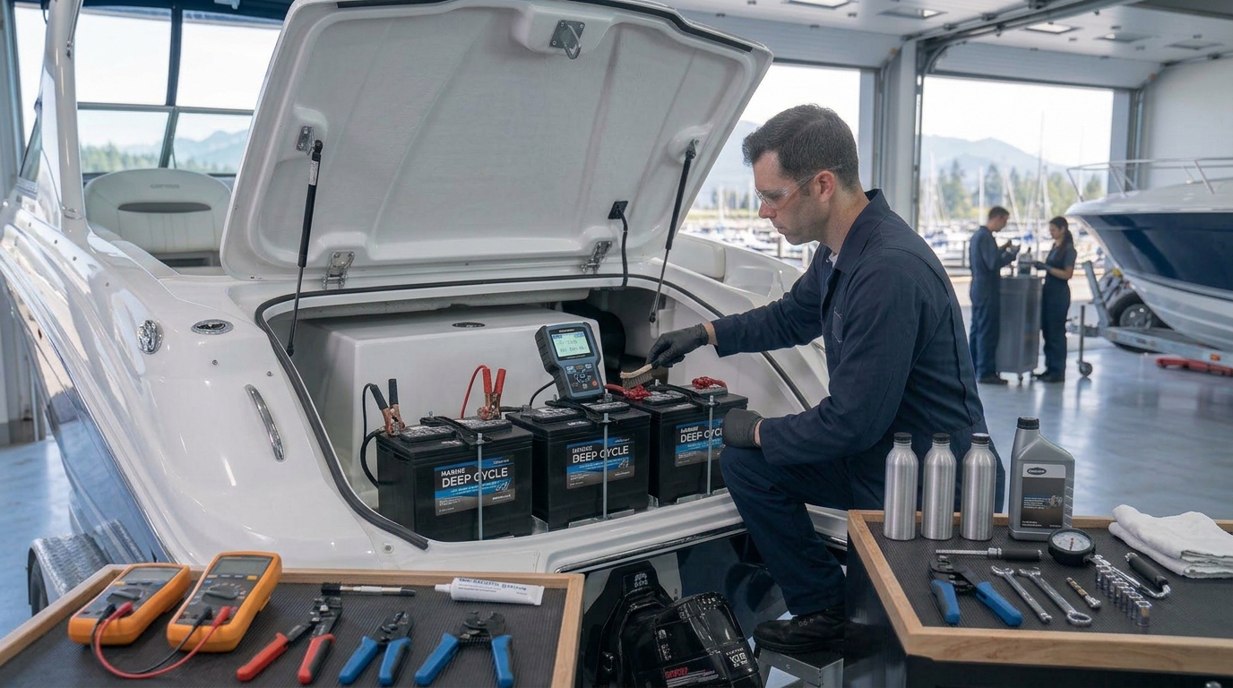Boat Winterization (I/O & Stern Drive) Service chilliwack