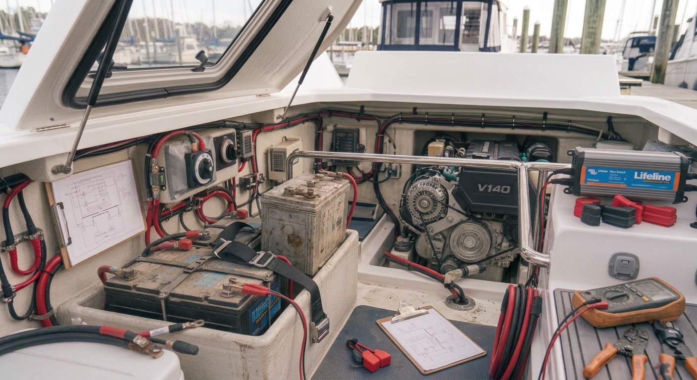 Boat Battery Replacement Service Delta 